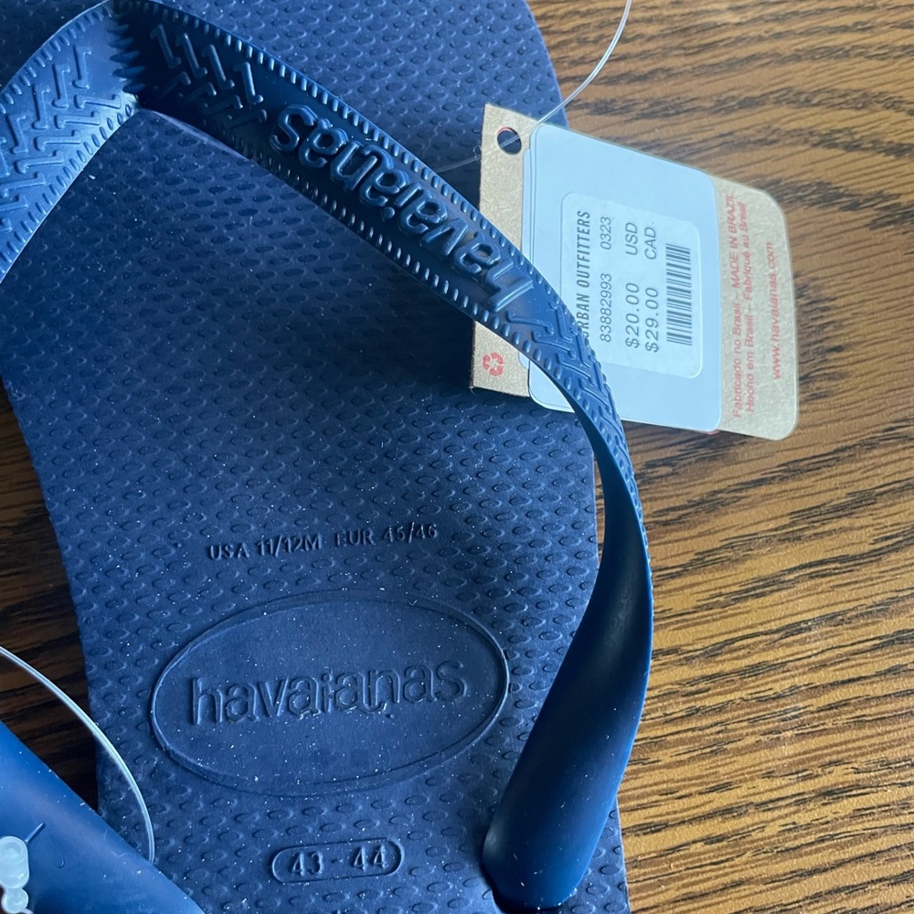 Havaianas Blue Flip Flops - Picture 2 of 4